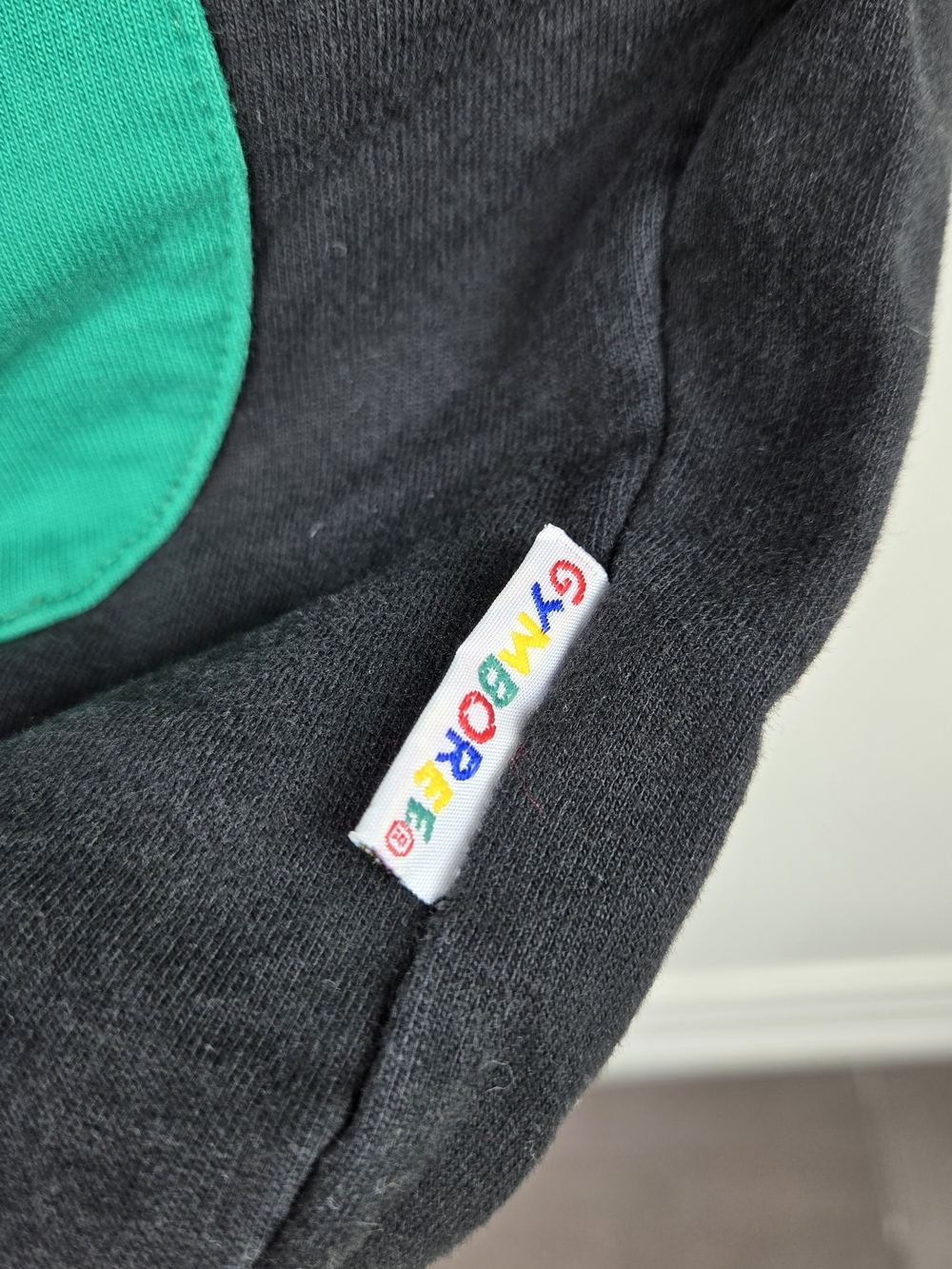 Vintage Gymboree Rainbow Tag Color Block Romper 2-3T 90s Retro Checkerboard - Picture 6 of 9